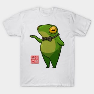 dapper bowtie frog T-Shirt